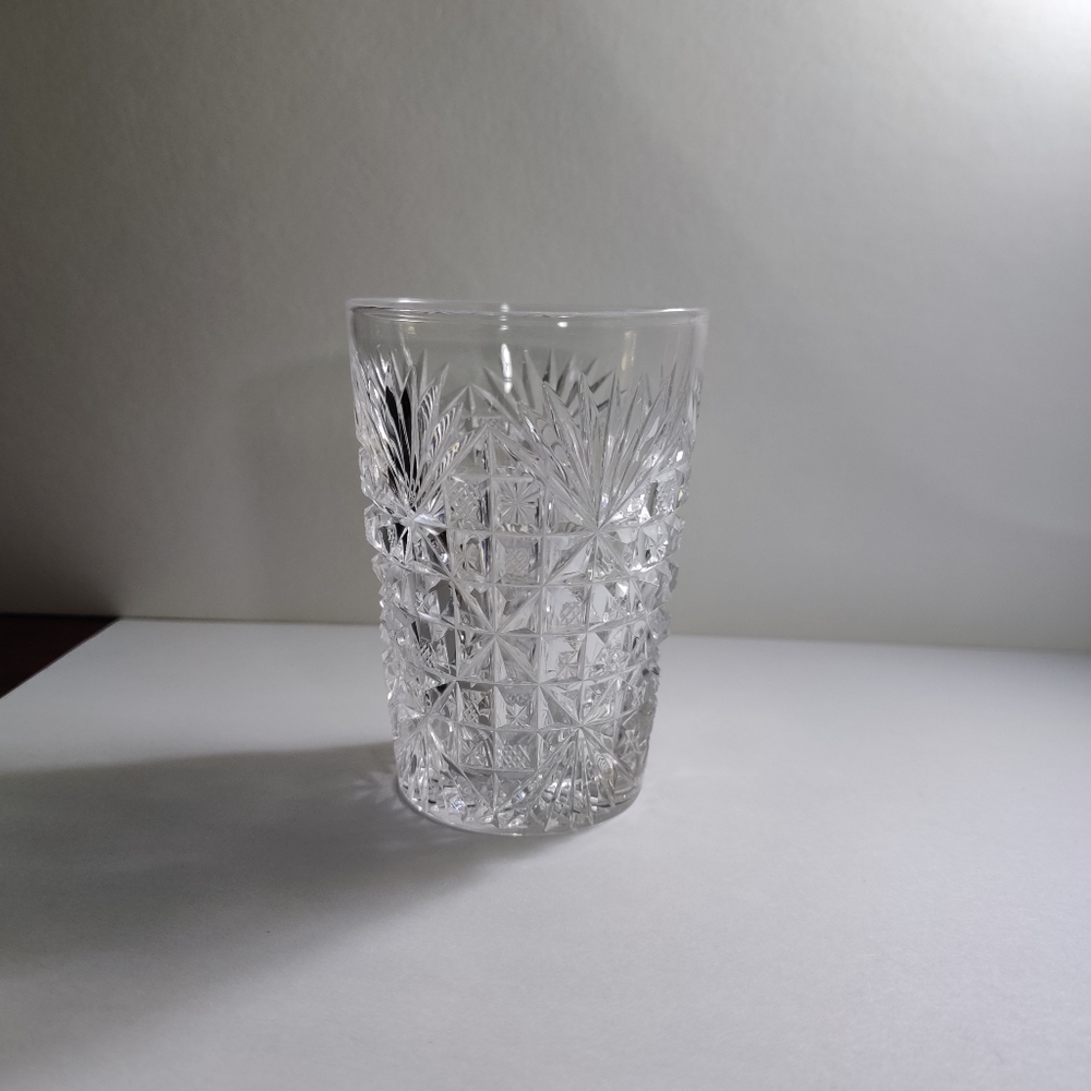 Crystal Cut Glasses (Set of 2) - Picture 3 of 10